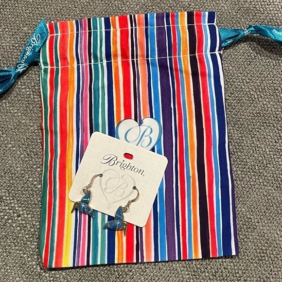 Brighton Jewelry - Brighton/ hummingbird dangle  earrings​​​​​​​​​​